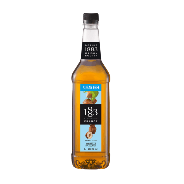 Routin 1883 - Sugar Free Hazelnut Syrup 1L PET