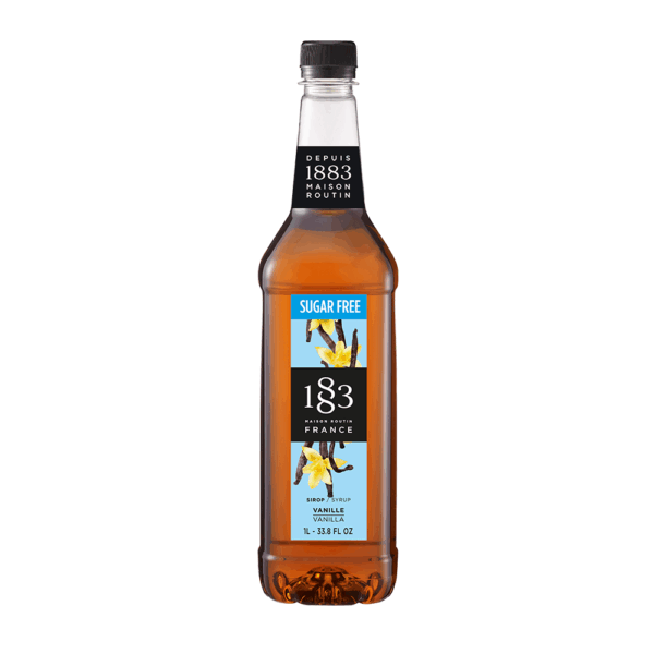 Routin 1883 - Sugar Free Vanilla Syrup 1L PET