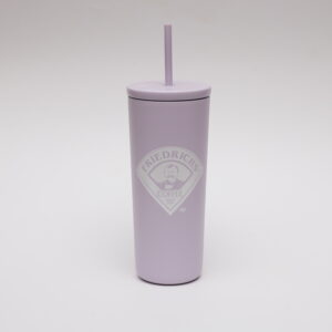 Friedrichs Stainless Steel Tumbler with Straw - 24oz Lavender