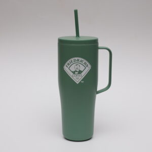 Friedrichs Stainless Steel Tumbler with Straw - 30oz Sage